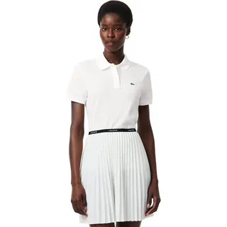 Lacoste Poloshirt Lacoste Damen Poloshirt weiß