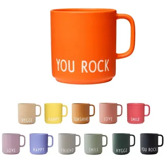 DESIGN LETTERS Kaffeetasse 0,25 l Orange