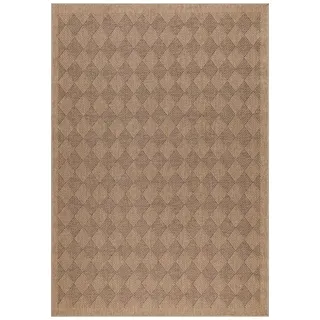 Carpetsale24 XXL Outdoor Teppich 280x370 cm – großer Wetterfester Teppich in Jute-Optik – Flachgewebe, Pflegeleicht & Ideal für große Außenbereiche