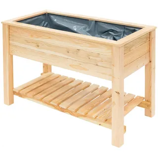 WESTMANN Hochbeet E_mily, 100 % FSC® zertifiziertes Lärchenholz braun