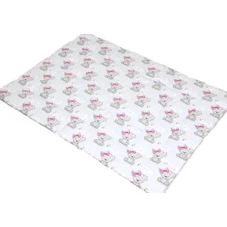 Primawela Spielmatte Spielmatte Spieldecke Krabbeldecke Kinder Baby Decke Baumwolle rosa