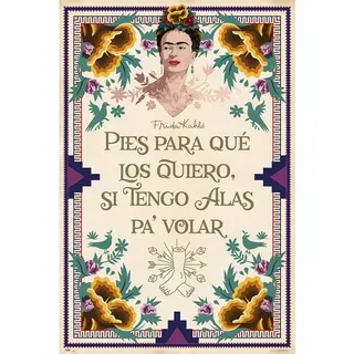 Erik Frida Kahlo Poster - Kunstdruck Poster 61 x 91,5 cm