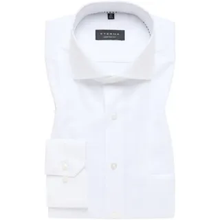 COMFORT FIT Hemd in weiß unifarben, weiß, 46