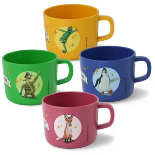 awave Die Schule der Magischen Tiere Kinder Tasse 0,25 l Bunt 4 St.