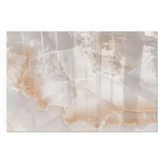 Tulup Glasplatte Rechteck 120 x 80 x 0,4 cm Beige