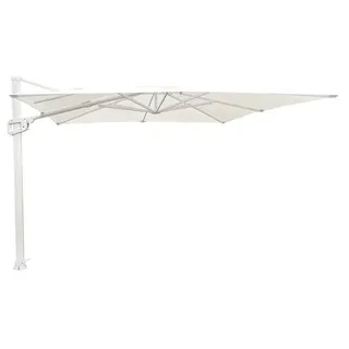 LIRO Ampelschirm Amrum Schirm 300 x cm Polyacryl Weiß