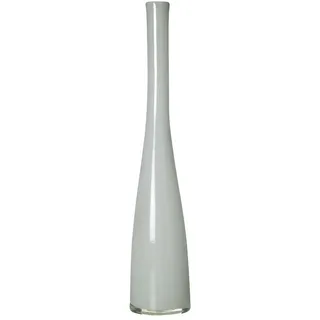 Flaschenvase (DH 9x46 cm) - weiß - DH 9x46 cm