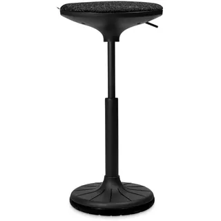 Bürohocker Arbeitshocker Hocker Stehhilfe Wagner W3 High schwarz