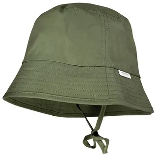 Maximo Fischerhut (1-St) schützt vor UV, mit Bindeband, bequem, basic, Baumwolle grün 45
