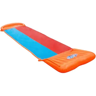 Bestway H2oGo Doppel-Wasserrutsche, mit aufblasbarer Startrampe, Double Ramp, 549 cm, Mehrfarbig