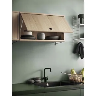 String System Hängeschrank mit Klapptür 78/42/30 Esche natur