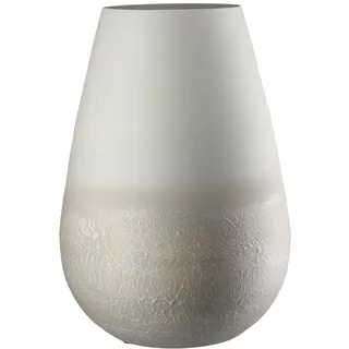 Gilde Vase Echo beige - (H) 33 cm | Gr.: onesize