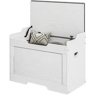Homcom Truhenbank Weiß 75 x 40 x 56 cm