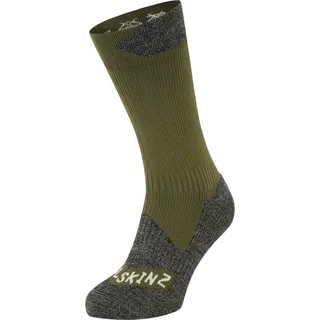 Wasserdichte Socken SealSkinz Raynham Sockengröße: 39-42 /  grün
