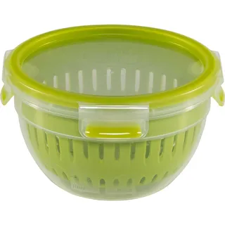 Emsa Frischhaltedose rund grün/transparent 1,1 l