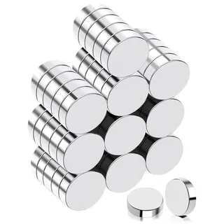 DAFNE 80 Stück Mini Starke Magnete, 8×3mm Kühlschrankmagnete, mini magnete, kleine magnete, kühlschrank magnete, Kleine Neodym Magnete für Pinnwände, Kühlschränke, Handwerk, Büro, Küche