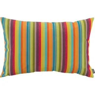 H.O.C.K. Dekokissen Yucatan Outdoor Kissen, mit bunten Streifen bunt 60 cm x 40 cm x 10 cm