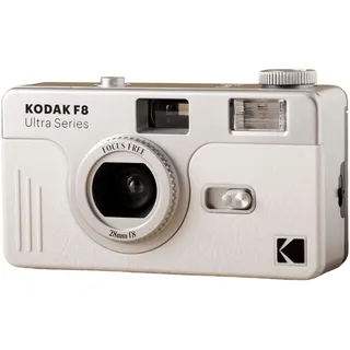 Kodak 35mm Kamera F8 analoge Kleinbildkamera white