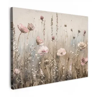 onlywow Leinwandbild, Blumen | Gr.: 80x60 cm