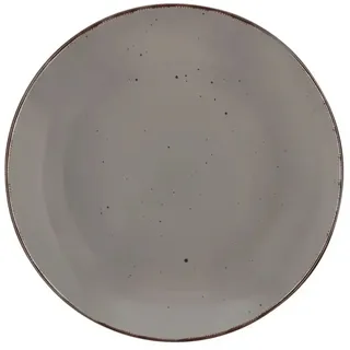 Peill+Putzler Speiseteller 27 cm  Siena ¦ grau ¦ Steinzeug/Steingut Ø: 26.5