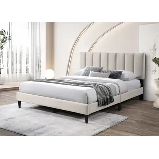 home collective Polsterbett 180 x 200 cm Beige