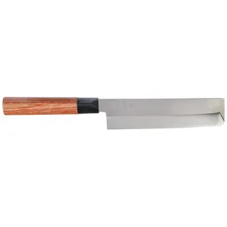 KAI Seki Magoroku Red Wood Nakiri 17 cm Rot/Pakkaholz