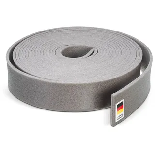 blizz-z Pflasterfugenband PE grau Länge: 10 m x Höhe: 10 cm x Stärke: 10 mm (1 Rolle) | Dehnfugenband für Garten- und Terrassenpflaster Fugenfüller | Made in Germany