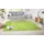 Nasty Läufer Flauschiger Kurzflor Teppich Einfarbig Unifarben für Esszimmer Kinderzimmer Flur Schlafzimmer Küche Uni Grün 80x150cm