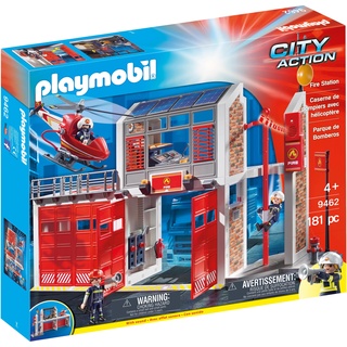 Playmobil Grosse Feuerwache (9462, Playmobil City Action)