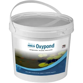AquaForte - Oxypond Aktivsauerstoff Teichpflegemittel, 5 kg | 1 kg reicht für 30.000L Teichwasser, fördert effizienten Abbau von Abfallprodukten