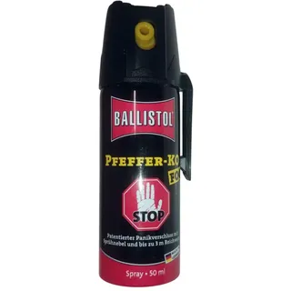 KO Pfefferspray mit Sprühnebel 50ml Behördenkappe