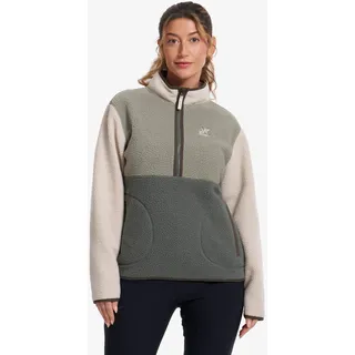 Canyon Half-zip Pile Fleece Damen Peyote/Shadow Green, Größe:XS - Damen > Oberteile > Fleece & Midlayers - Beige