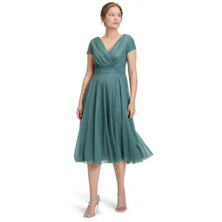 Vera Mont Cocktailkleid Grün/Grau 38