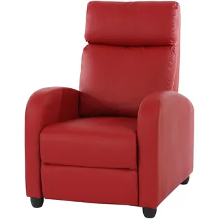 MCW Fernsehsessel Dallas Kunstleder 72 x 105 x 92 cm Rot