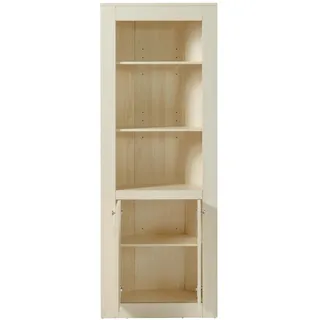 [en.casa] Eckregal 170 x 62 x 30 cm Eiche Beige