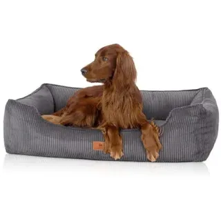 Knuffelwuff Hundebett Nunavut 85 x 63 cm grau