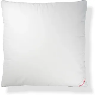 Paradies Federkissen Cleo, Füllung: 85% Federn, 15% Daunen, Bezug: 100% Baumwolle, Seiteschläfer, Rückenschläfer, kuschelige Entlastung von Kopf und Nacken 80 cm x 80 cm
