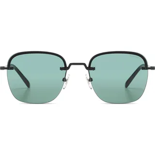 KOMONO Silas Poison Unisex Oval Sonnenbrille aus Edelstahl für Damen und Herren mit UV-Schutz und kratzfesten Gläsern