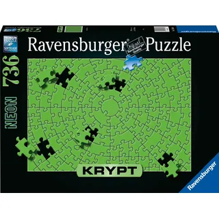 Ravensburger Krypt Puzzle 17364 - Krypt Neon Green 736 Teile Puzzle 14 Jahren