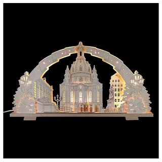 Tietze Erzgebirgsdesign Schwibbogen Schwibbogen Dresdener Frauenkirche (72x41x7cm) von Tietze Erzgebirgsde