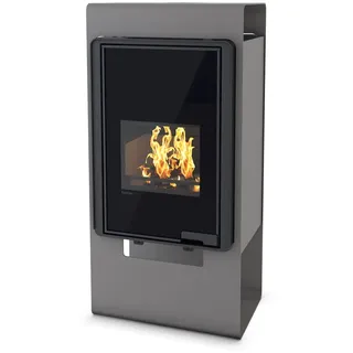 HS-Flamingo Kaminofen | Singa | 9 kW | Grau