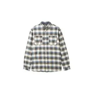 Tom Tailor Herren Langarm Hemd CHECKED Relaxed Fit Weiß Colorful Check 32275 L