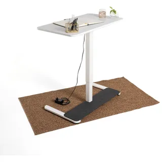 Yaasa höhenverstellbarer Schreibtisch klein - Yaasa Desk One, 91x51 cm, Weiß, - elektrisch verstellbar