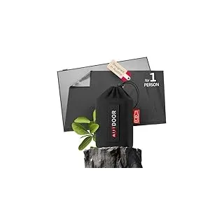AUTDOOR® Mini Picknickdecke für 1 Person – nachhaltig aus recyceltem Nylon – ultrakompakt & leicht, Wasserabweisende Stranddecke, ideal für Camping, Picknick & Wandern
