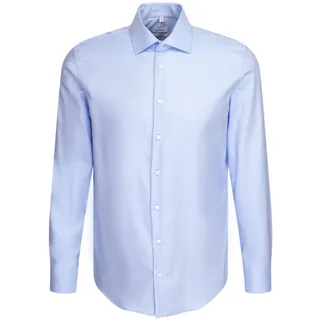 Seidensticker Herren Business-Hemd - Slim Fit - Bügelfrei - Kent-Kragen - Langarm - 100% Baumwolle