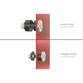 Highsider Apollo LED Blinker Bremslicht, Rücklicht schwarz