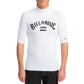 Billabong Logo Surf - Surf-T-Shirt mit UPF 50 - Männer - M - Weiss