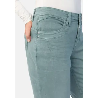 STOOKER WOMEN Boyfriend-Jeans Davos Colour Denim Boyfriend Fit Jeans Boyfriend Fit Casual Denim Lässige Passform für Damen grün 40