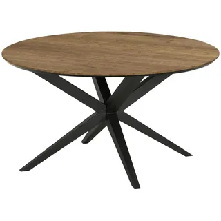 uno Esstisch  Wellington , holzfarben , Maße (cm): H: 77  Ø: 130