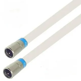 Fritz!Box Cable Router Netzwerk Anschlusskabel Deluxe Premium CCS 8mm Kabel 8K Cabelcon Schnellstecker für FRITZ!Box 6690 Cable 3 Meter